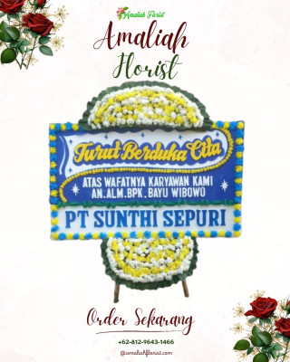 Papan Bunga Duka di Bukit Santuai
