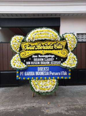 Papan Bunga Duka di Bukit Santuai
