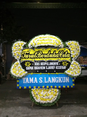 Papan Bunga Duka di Bukit Santuai
