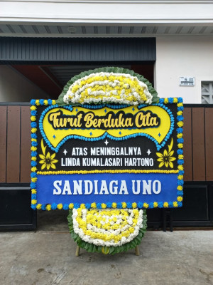 Papan Bunga Duka di Bukit Santuai